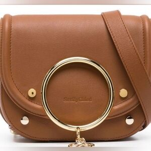See-by-Chloé brown leather crossbody bag Purchased from revolve